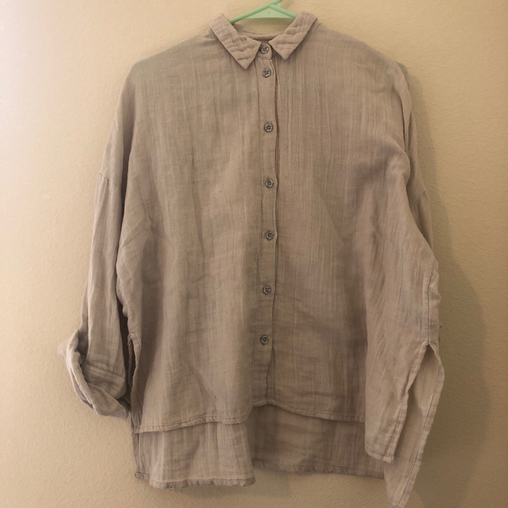 Topshop Button Down Top - image 1